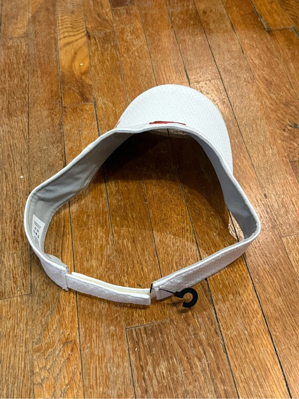 Nike White Alabama Softball Visor with Crimson Logo NWT